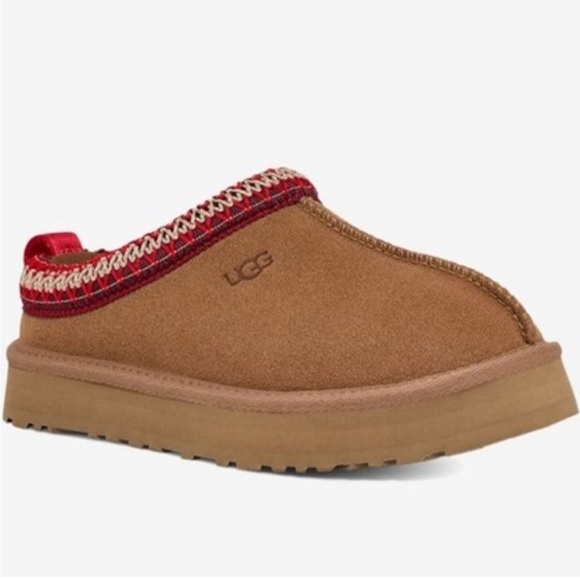 UGG Shoes - Ugg Tazz Chestnut Platform Clog Slipper Shoes